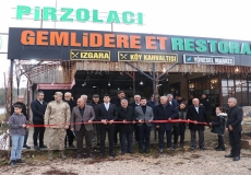 Doğanşehir'de Gemlidere Tesisleri Et Restaurant Dualarla Açıldı