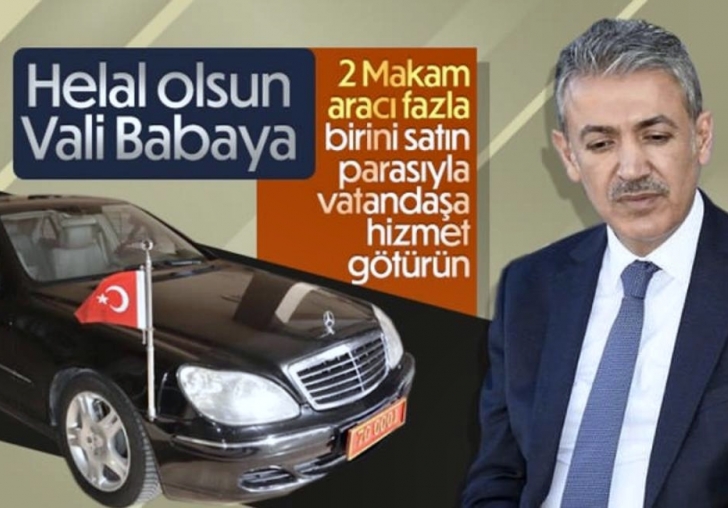 Karaman Valisi Tuncay Akkoyun, 2 makam aracının birini satarak parasıyla vatandaşa hizmette harcanacak dedi.
